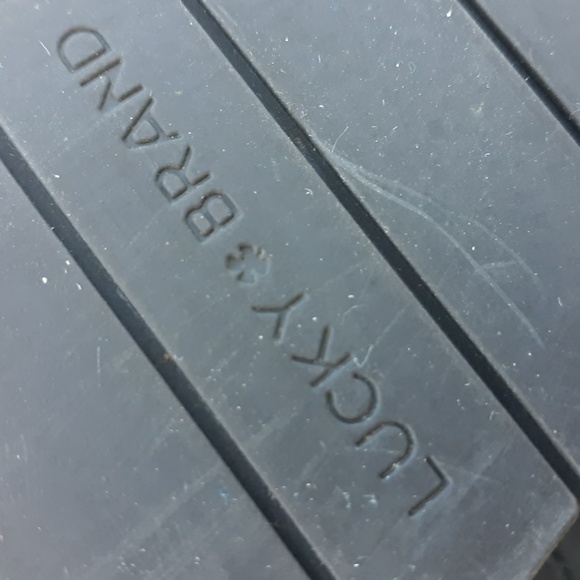 EUC LUCKY BRAND KARMEYA GREY SUEDE ANKLE BOOTS - Picture 7 of 10